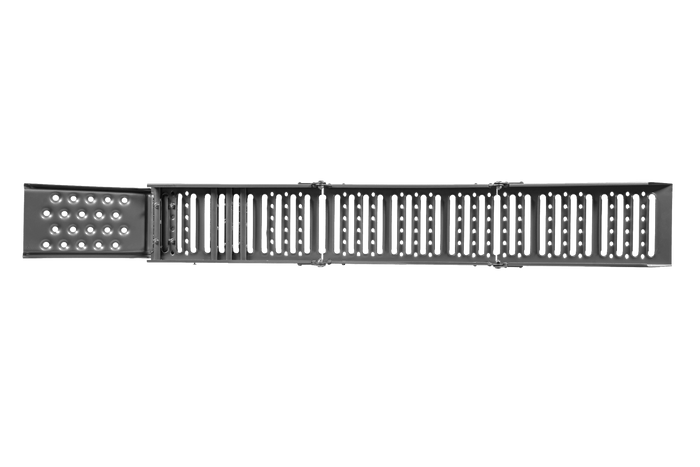 Skladacie oceľové nájazdové rampy UNITRAILER ALR005 pre prívesy 200 cm 500 kg sada 2 kusov
