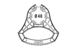 Manévrovacia rukoväť AL-KO 1931978 pre 48 mm oporné koleso