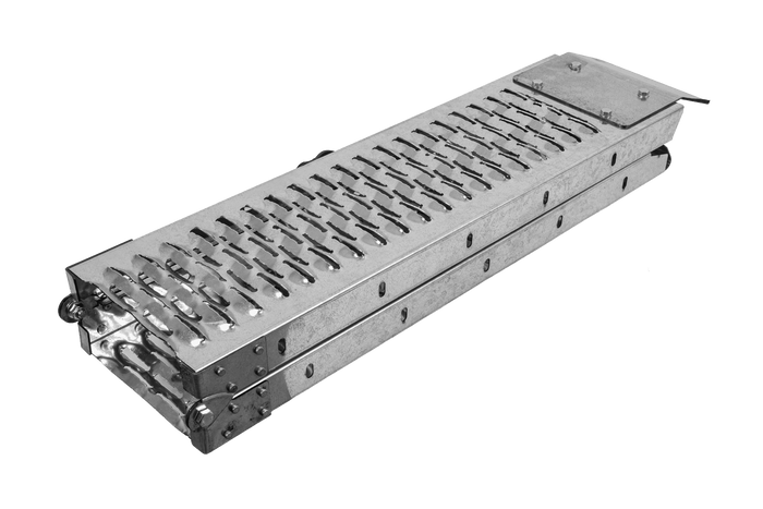 Skladacia oceľová rampa UNITRAILER ALR004 pre príves 170 cm 227 kg