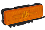 Obrysové svetlo WAŚ W254 2033 LED, oranžové, univerzálne, s držiakom