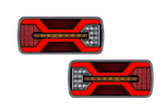 Zadné svetlá KAMAR X-SPIDER L2430+L2431 bajonetové 5PIN 7 funkcií ľavé+pravé