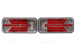TT Technology Zadné svetlá TT.12555 LED, 5 funkcií ľavé + pravé