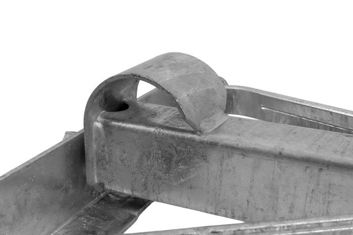 KNOTT 6X1197.007 výsuvný rohový stabilizátor pre príves 1100 kg 498 mm