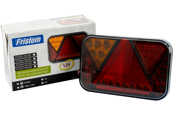 Zadné svetlo Fristom FT-270 LED 6 funkcií ľavé