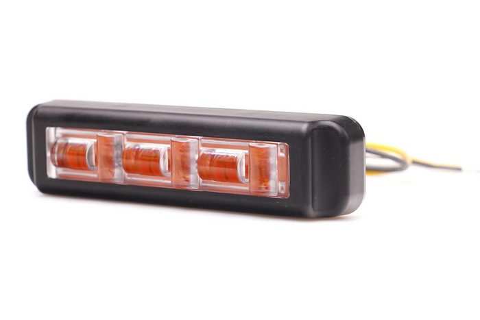 Výstražná kontrolka WAŚ 2466 W285 LED blikajúca oranžová MASTER/SLAVE