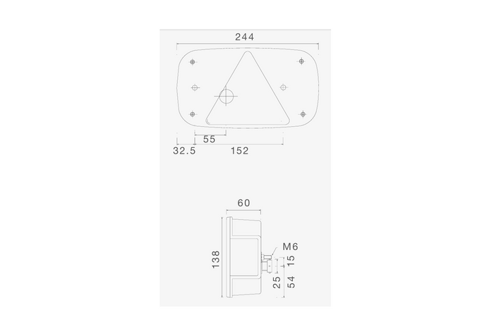 Zadné svetlá ASPÖCK MULTIPOINT III bajonetové 5PIN 7 funkcií ľavé+pravé