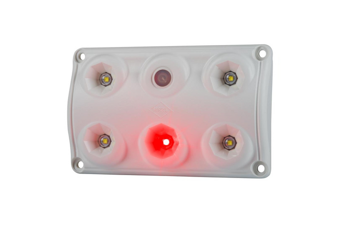 HORPOL LWD2157 LED interiérové svetlo do auta s vypínačom a červenou diódou, svietidlo 900lm