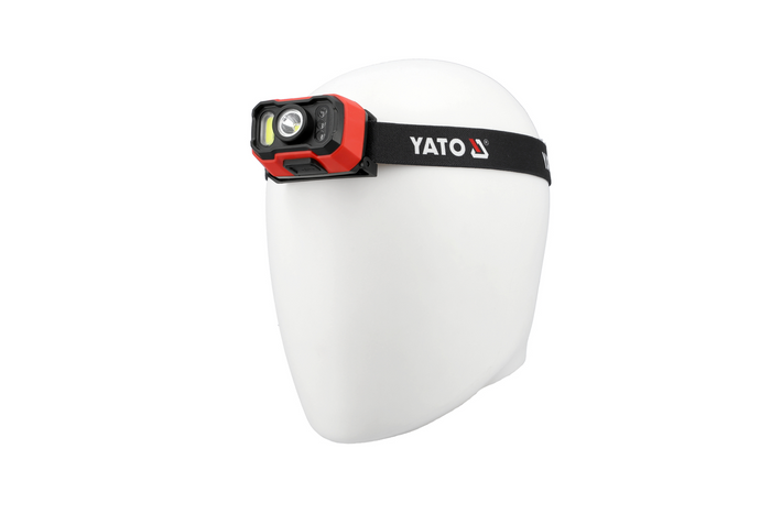 LED čelovka YATO YT-085942 so senzorom pohybu 1000lm