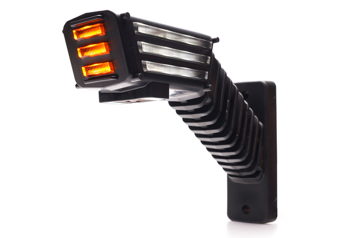WAŚ 2554P W297.4.1 Pravé bodové LED obrysové svetlo na ramene