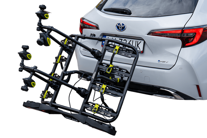 Nosič bicyklov na ťažné zariadenie Inter Pack Quattro s 13-kolíkovým uchytením
