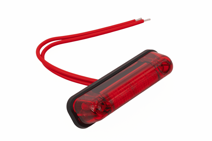 FRISTOM FT-081 LED obrysové svetlo, červené, univerzálne